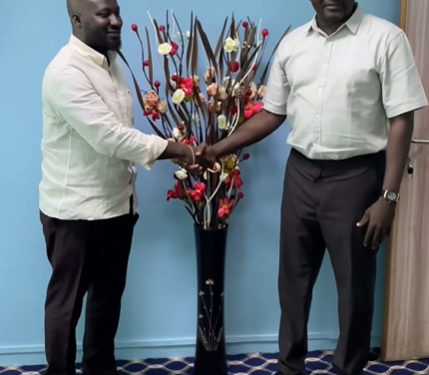Okai Mintah consults former NDC Youth Organizer ahead of contest