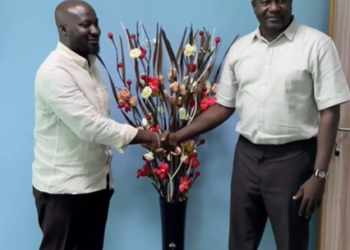 Okai Mintah consults former NDC Youth Organizer ahead of contest
