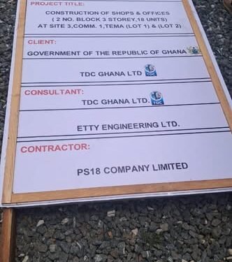 Concerned Tema Youth condemns TMA’s demolition of TDC project at Community 1