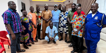 GPRTU Tema Station branch supports Mantse Ankrah Family’s Homowo celebrations