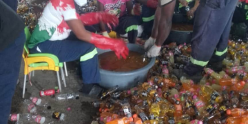 V/R: Ho Municipal Assembly destroys expired food products, beverages