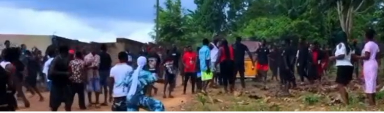 Violence erupts at Akyem Kade cemetery during burial of 16-year-old