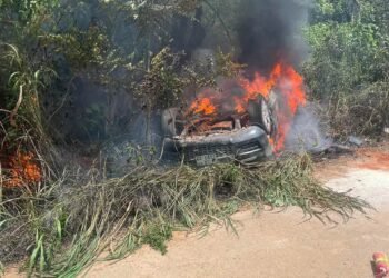 E/R: Fire incidents at Anyinam and Akyem Asafo, Mazda SUV destroyed
