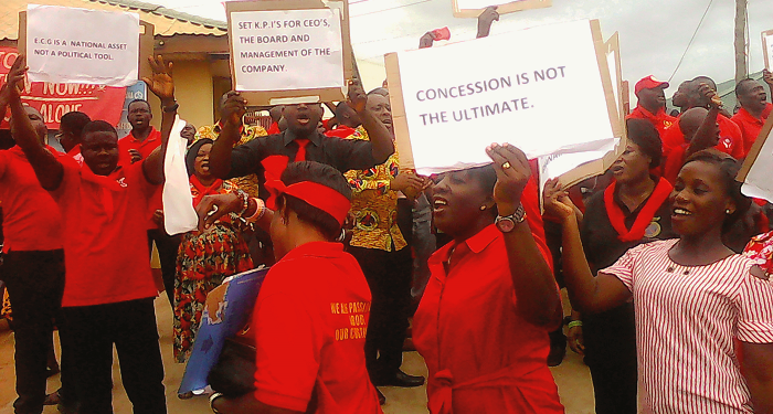 ECG unions announce nationwide protest against proposed private sector participation