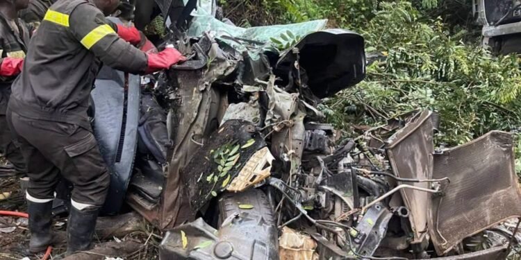 E/R: Four dead in Anyinasin Junction crash on Accra-Kumasi highway