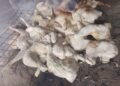 V/R:Awakpeta residents collect illegally dumped frozen chicken in Ho