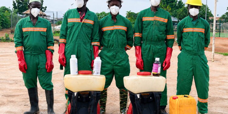 Zoomlion Ghana commences post-flood disinfection exercise in West Gonja