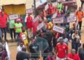 Kwadaso NDC supporters demonstrate against MCE Eric Asibey