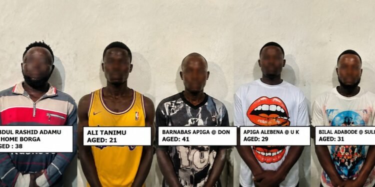 UE/R: Robbery probe uncovers alleged weapon supply network, seven arrested