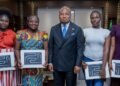Ablakwa rewards six North Tongu WASSCE best performers with MacBooks, scholarships