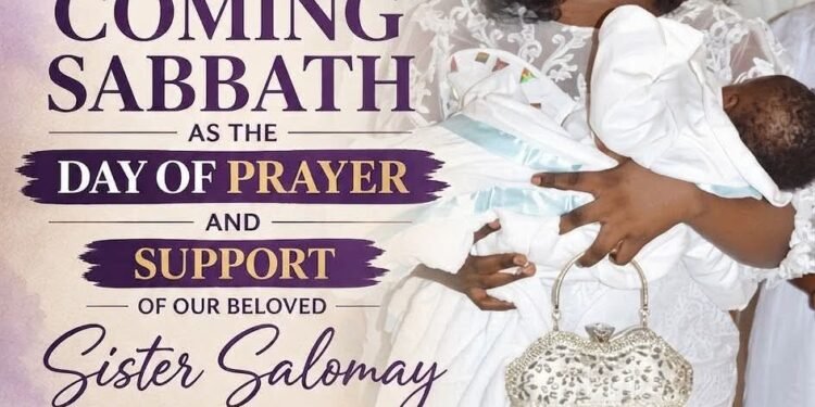 Seventh-day Adventist Church declares Sabbath as day of prayer and support for remanded Salomey