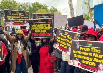 Ghanaians abroad demand accountability from Mahama in UN protest