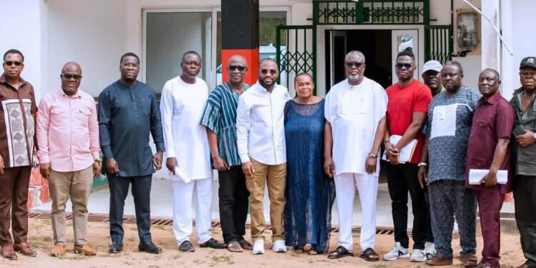 Osman Ayariga leads NDC team to vet constituency aspirants in Central Region