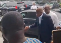 Bawumia, Akufo-Addo arrive for NPP National Council meeting