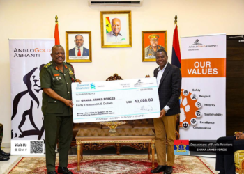 AngloGold Ashanti donates GH₵445,000 to Ghana Armed Forces
