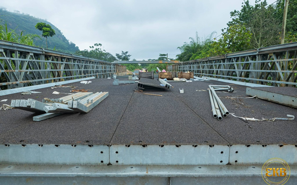 V/R: Dzolokpuita–Akome Bridge reconstruction progresses steadily