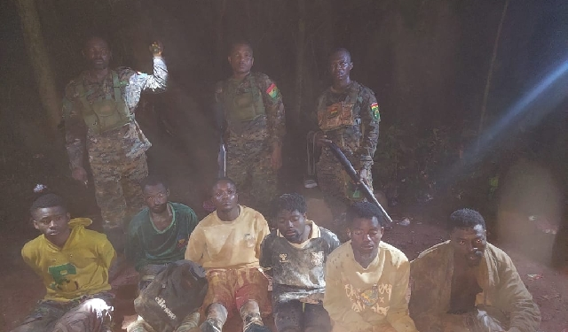 E/R:12 arrested in galamsey operation at Atewa Range Forest Reserve