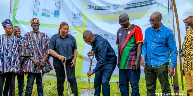 S/R: GNPC Foundation breaks ground for ultra-modern community centre at Mpaha