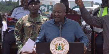 Mahama tasks 48 Engineer Regiment as major sub-contractor on Accra-Kumasi Expressway