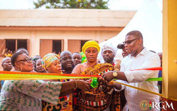 Gomoa West gets new KG classroom blocks as MP pushes early childhood education