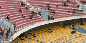 Low turnout at Accra Sports Stadium as Black Stars suffer 4-2 defeat to The Gambia