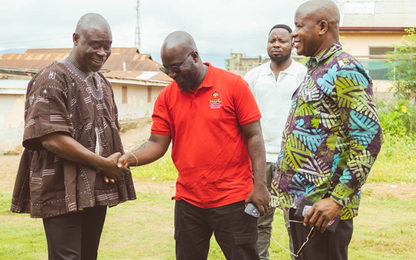 Okai Mintah engages Biakoye Constituency youth organizers