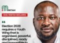 Okai Mintah calls for “powerful, disciplined” NDC Youth Wing ahead of 2028
