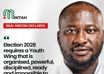 Okai Mintah calls for “powerful, disciplined” NDC Youth Wing ahead of 2028