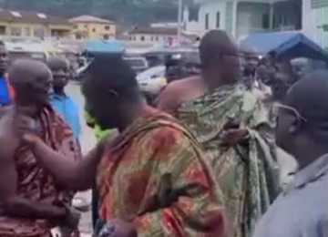 New Juaben chiefs halt telecom mast construction at Koforidua station