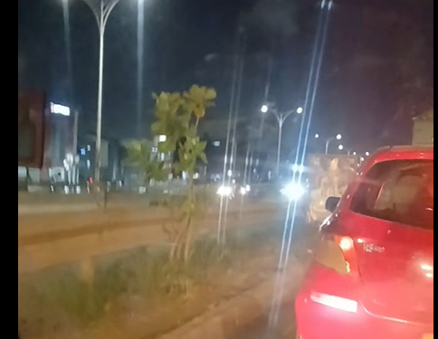 GA/R: Achimota-Ofankor Highway streetlights fixed after years of complaints