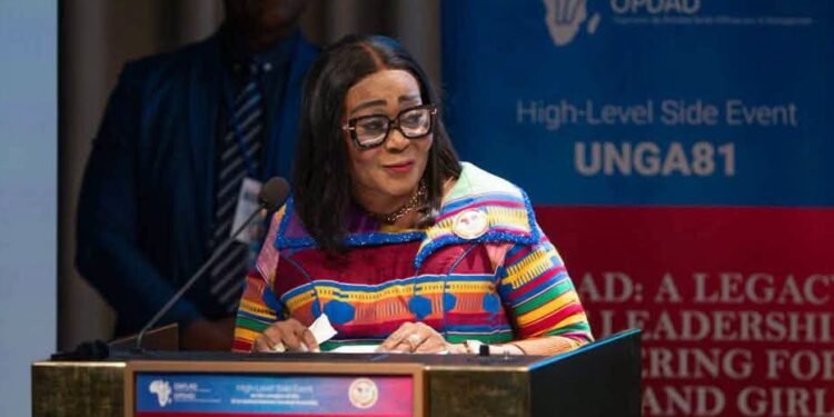 Lordina Mahama calls for greater investment in health, education and women’s empowerment