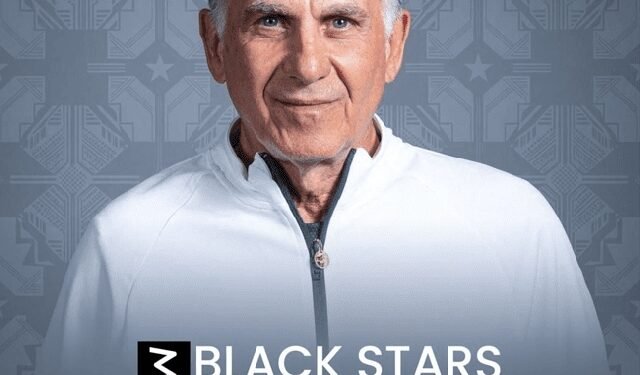 GFA retains Carlos Queiroz as Black Stars head coach