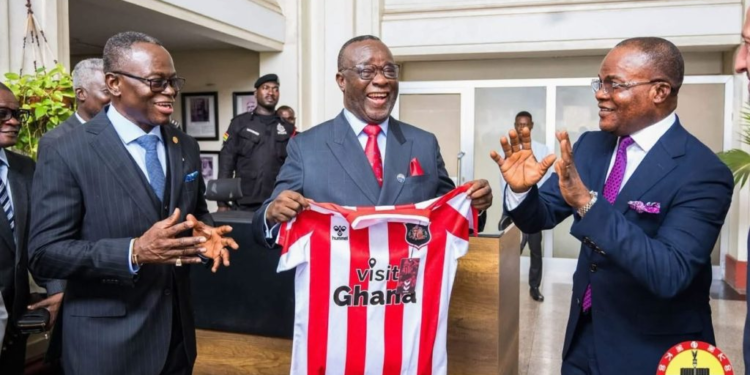 Bagbin: Parliament not funding proposed Sunderland–’Visit Ghana’ partnership