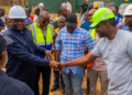 Roads Minister inspects ongoing road works along TOR stretch