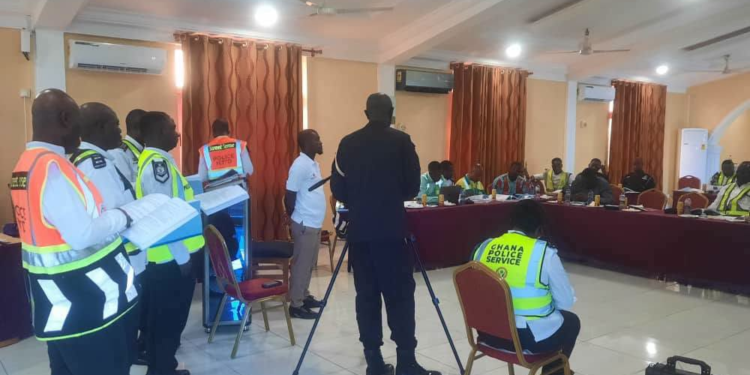 Police train personnel in Volta Region ahead of Traffitech-GH rollout