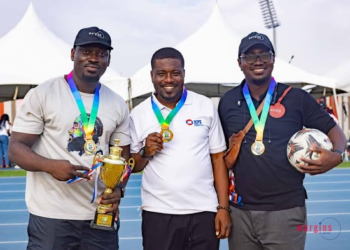 Margins ID Group wins football, lime-and-spoon events at International Identity Day games