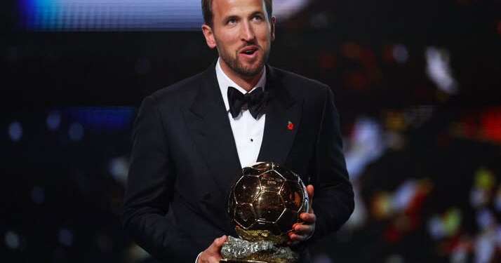 Harry Kane wins 2026 Ballon d’Or, ending England’s 25-year wait