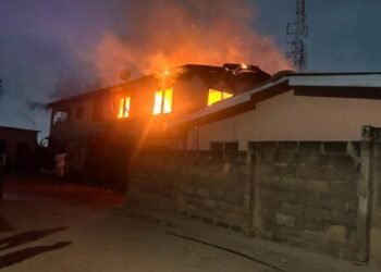 G/A: Akweteyman fire destroys apartment, 12 others saved