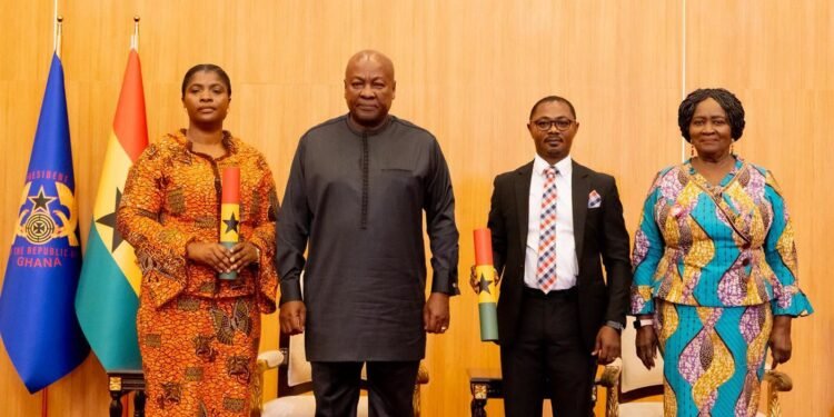 Naana Jane congratulates newly sworn-in EC Deputy Chairpersons