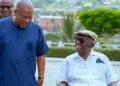 Mahama pays visit to Kufuor, checks on his well-being