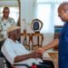 Mahama pays visit to Kufuor, checks on his well-being
