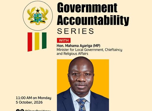 Mahama Ayariga to address sanitation, Aayalolo and district funding at Government Accountability Series tomorrow