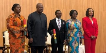 ‘No favour for any party’ – Mahama swears in new EC deputy chairpersons