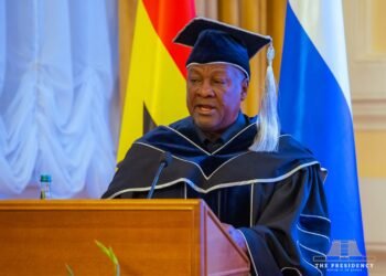 Mahama receives two honorary doctorates in Russia, outlines Ghana’s transport plans