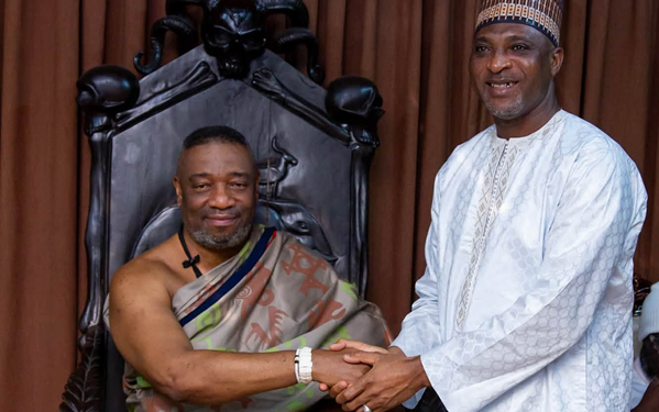 Ga Mantse meets Interior Minister to discuss national security and peace