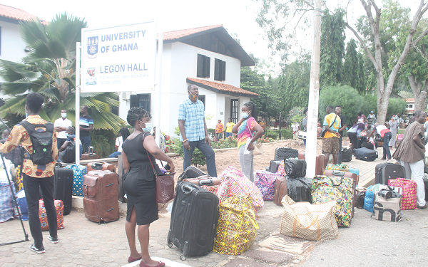 University of Ghana direct students with CGPA below 1.00 to withdraw