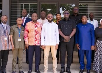 Parliamentary Committee visits NYA CEO Osman Ayariga