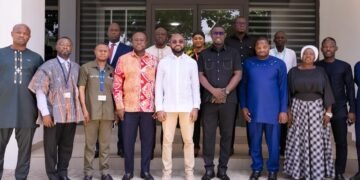 Parliamentary Committee visits NYA CEO Osman Ayariga