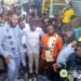 Mahama Ayariga visits Kumasi Central Market fire scene to assess damage