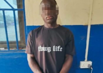 Police arrest man seen in viral video assaulting wife in Agona Nkwanta